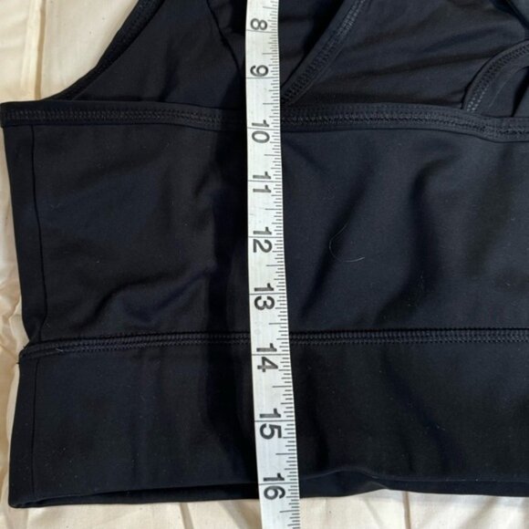 Penningtons Active Zone Plus Size 3X Woman Black Sports Athletic Bra - Picture 3 of 6